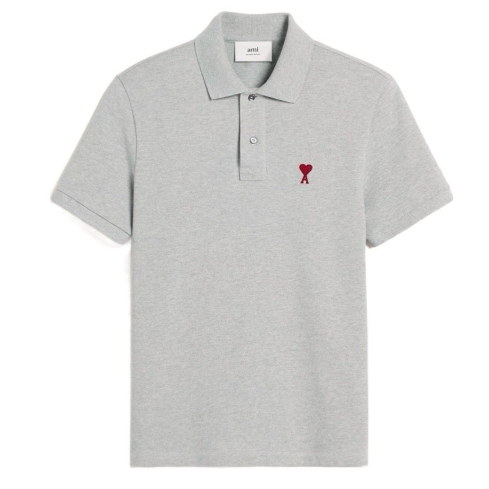 Ami Charcoal Gray Men's Casual Shirt